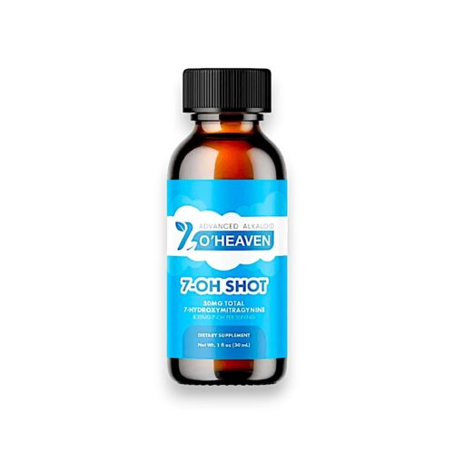 7 O'HEAVEN 50MG LIQUID SHOT - 7-HYDROXYMITRAGYNINE