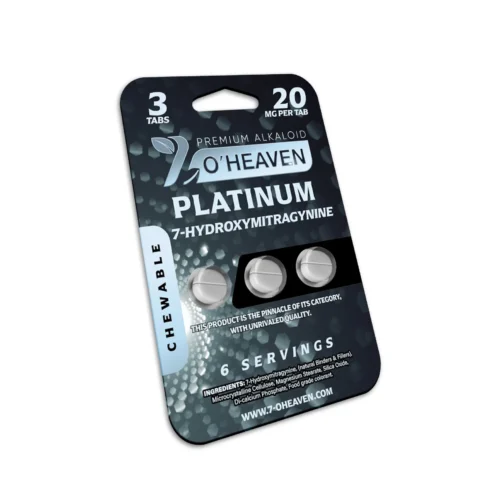 7 O'HEAVEN PLATINUM CHEWABLE 7 HYDROXYMITRAGYNINE