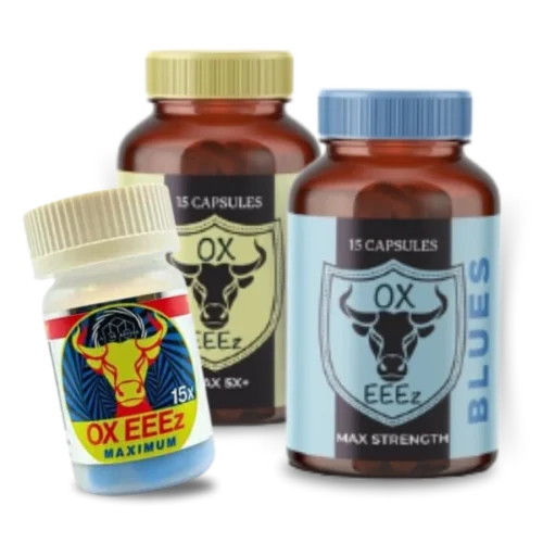 3 bottle of ox eeez nootropic blend capsules