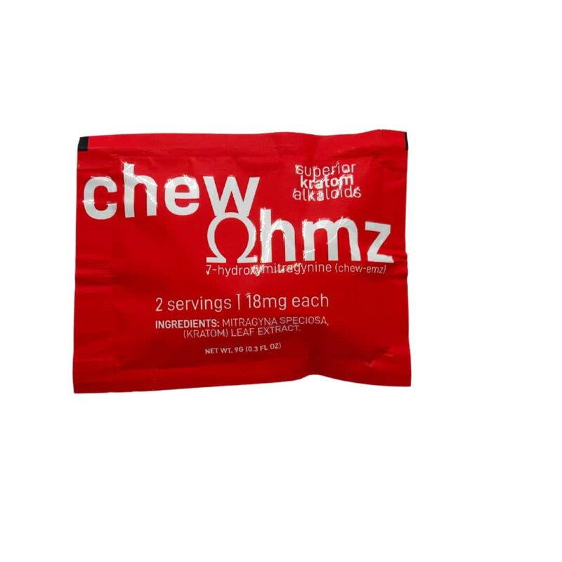 CHEW OHMZ - 18MG GUMMY 7-HYDROXYMITRAGYNINE