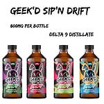 GEEK'D RIP'N SIP LIQUID DELTA 9 THC