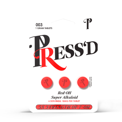 press'd red oh 5x tablets