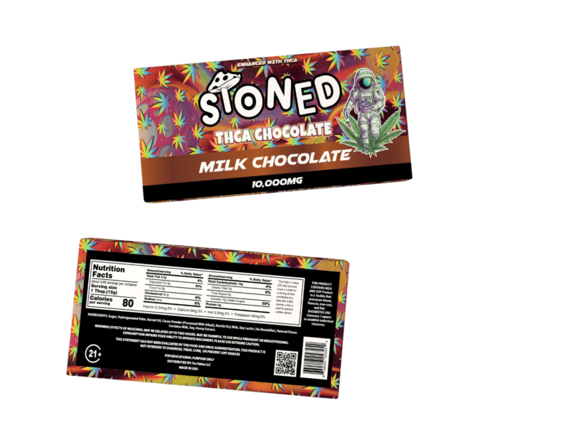 Stoned THCA 10,000mg Chocolate Bars