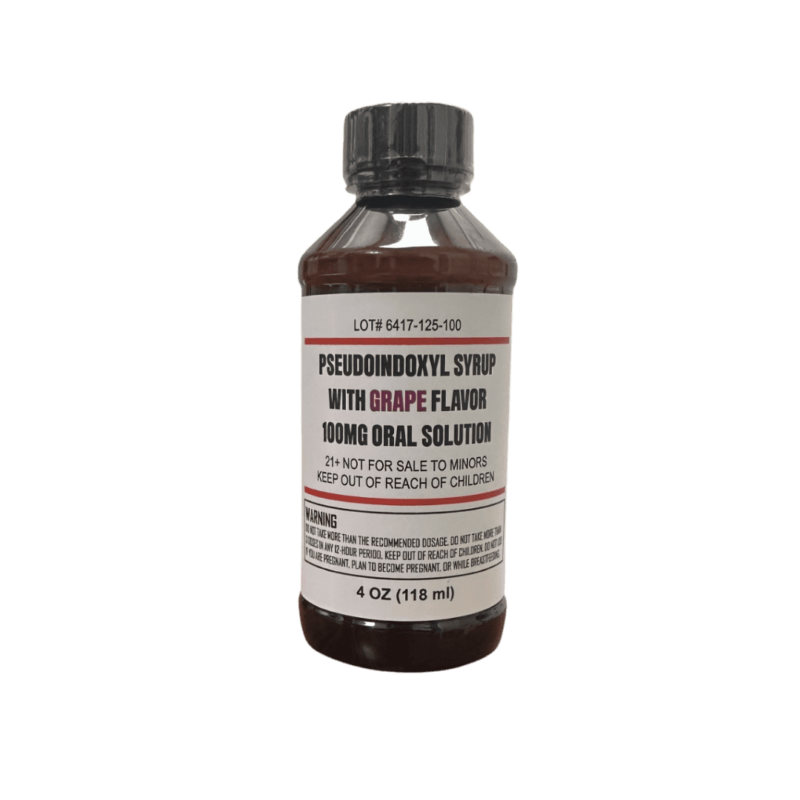 PSEUDOINDOXYL SYRUP - 100MG ORAL SOLUTION