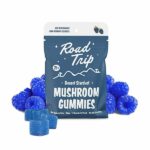 Road Trip Mushroom Gummies Blue Raspberry