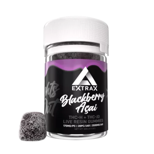 delta extrax blackberry gummies