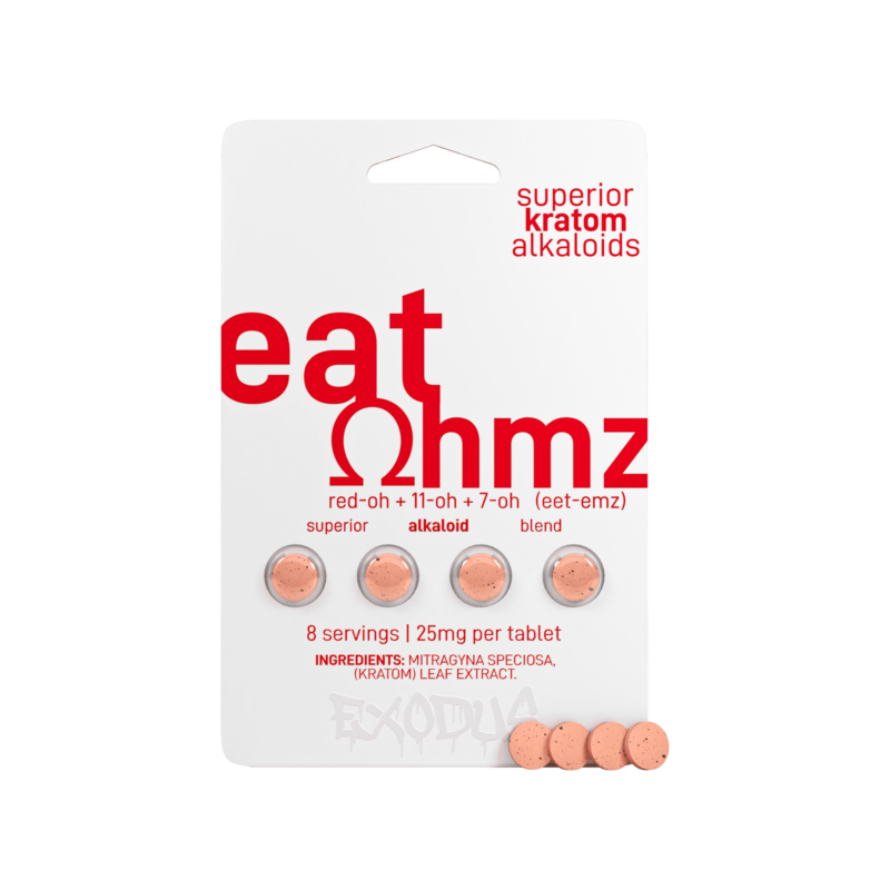 EAT OHMZ BLEND / 7 HYDROXYMITRAGYNINE ( Red-oh / 11-oh / 7-oh)