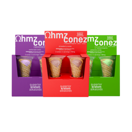 OHMZ CONEZ BUNDLE ( 7 HYDROXY ) in three different color box