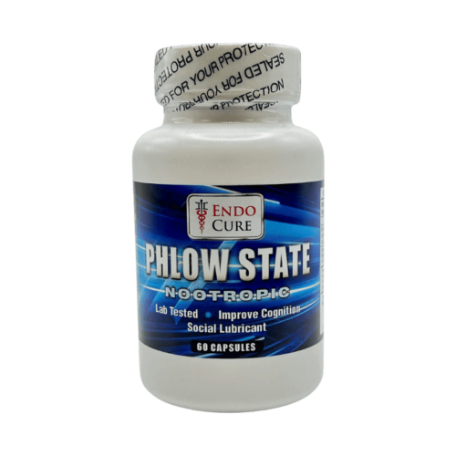 Phlow State Nootropic 60 Capsules - Front